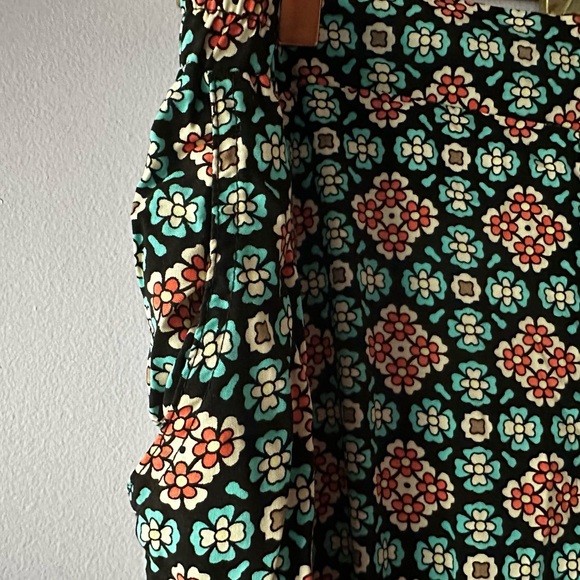 American Rag Black Floral Pants w/Pockets Size 1X - Picture 5 of 12